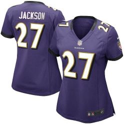 Cheap Asa Jackson Ravens Women Jersey From China Purple Game #27