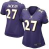 Cheap Asa Jackson Ravens Women Jersey From China Purple Game #27