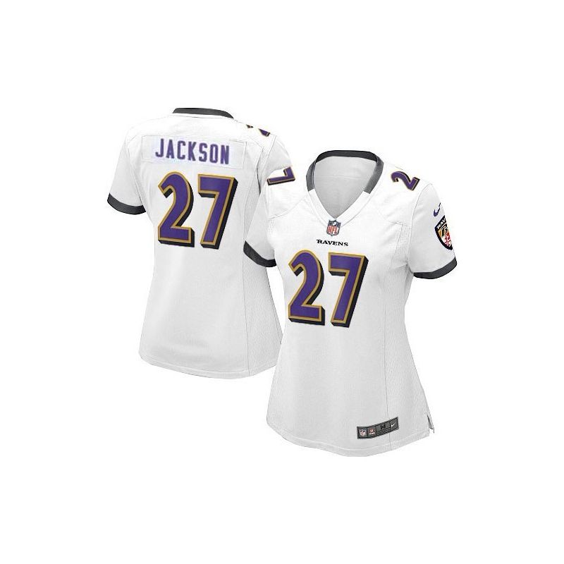 Cheap Asa Jackson Ravens Women Jersey From China White Game #27