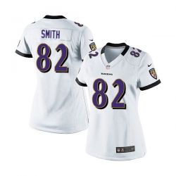 Cheap Torrey Smith Ravens Women Jersey From China White Game #82