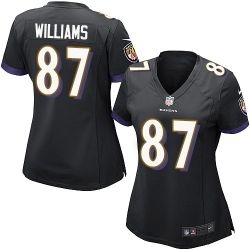 Cheap Maxx Williams Ravens Women Jersey From China Black Game #87