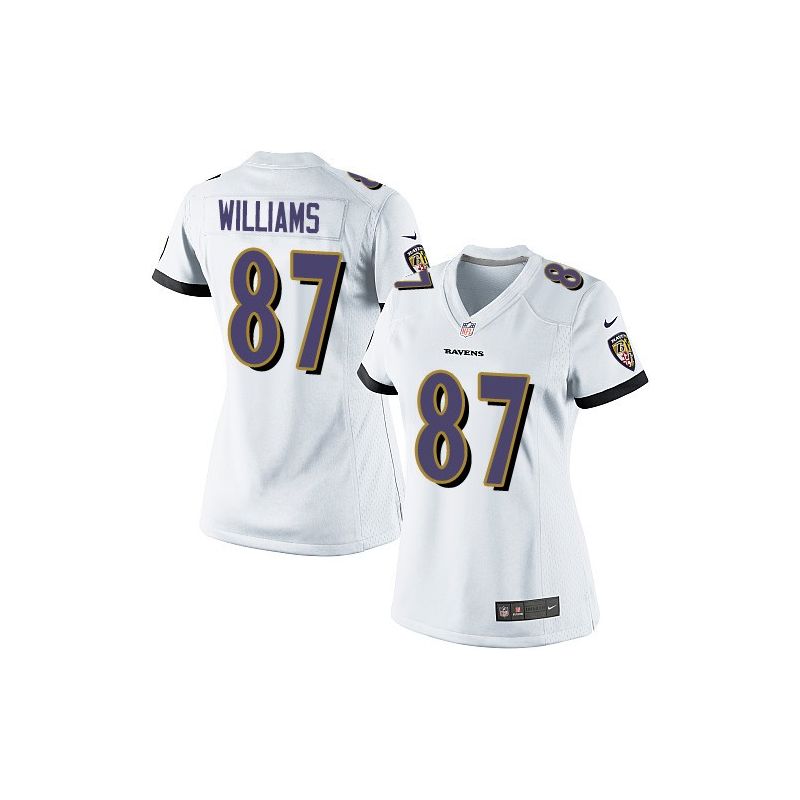 Cheap Maxx Williams Ravens Women Jersey From China White Game #87