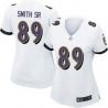 Cheap Steve Smith Sr Ravens Women Jersey From China White Game #89