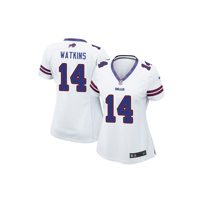 Cheap Sammy Watkins Bills Women Jersey From China White Game #14