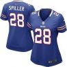 Cheap CJ Spiller Bills Women Jersey From China Blue Game #28