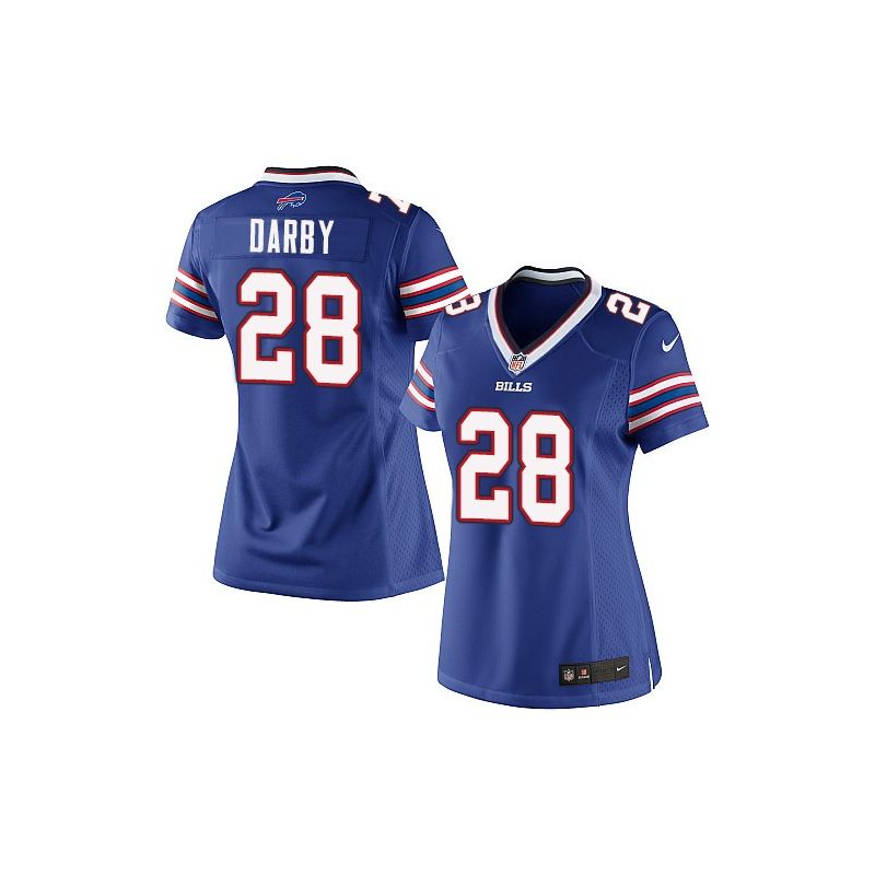 Cheap Ronald Darby Bills Women Jersey From China Blue Game #28