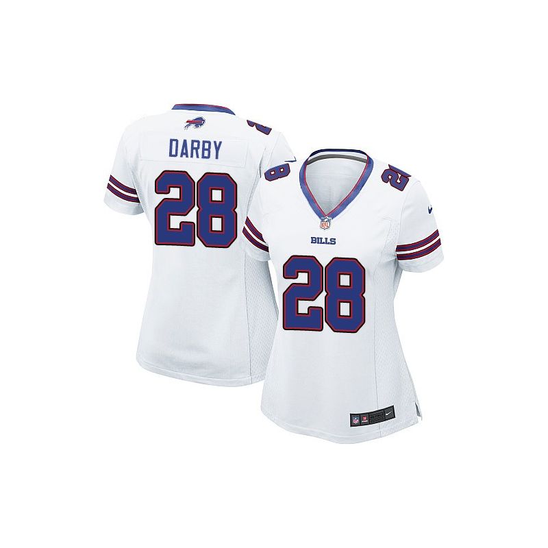 Cheap Ronald Darby Bills Women Jersey From China White Game #28