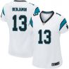 Cheap Kelvin Benjamin Panthers Women Jersey From China White Game #13
