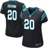 Cheap Kurt Coleman Panthers Women Jersey From China Black Game #20