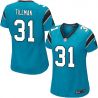 Cheap Charles Tillman Panthers Women Jersey From China Blue Game #31