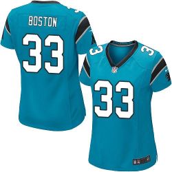 Cheap Tre Boston Panthers Women Jersey From China Blue Game #33