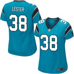 Cheap Robert Lester Panthers Women Jersey From China Blue Game #38