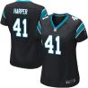 Cheap Roman Harper Panthers Women Jersey From China Black Game #41