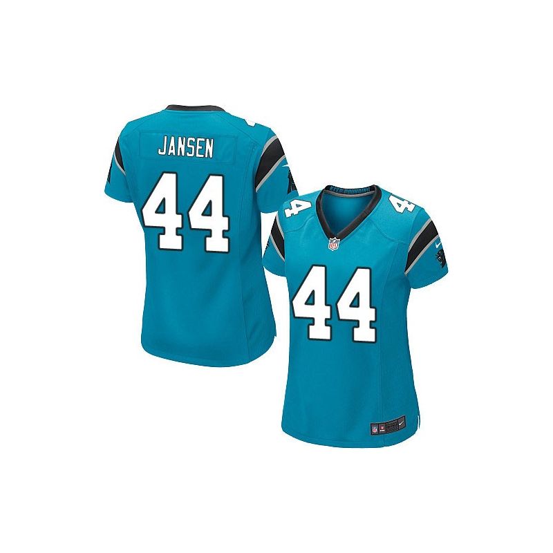 Cheap JJ Jansen Panthers Women Jersey From China Blue Game #44