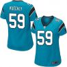 Cheap Luke Kuechly Panthers Women Jersey From China Blue Game #59