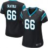 Cheap Amini Silatolu Panthers Women Jersey From China Black Game #66