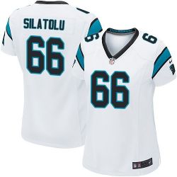 Cheap Amini Silatolu Panthers Women Jersey From China White Game #66