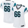 Cheap Amini Silatolu Panthers Women Jersey From China White Game #66