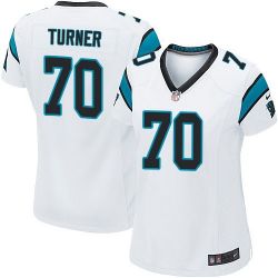 Cheap Trai Turner Panthers Women Jersey From China White Game #70