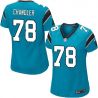Cheap Nate Chandler Panthers Women Jersey From China Blue Game #78