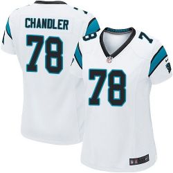 Cheap Nate Chandler Panthers Women Jersey From China White Game #78