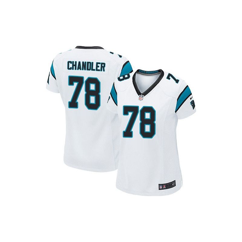 Cheap Nate Chandler Panthers Women Jersey From China White Game #78