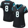 Cheap Brad Nortman Panthers Women Jersey From China Black Game #8