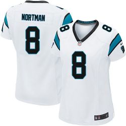 Cheap Brad Nortman Panthers Women Jersey From China White Game #8