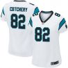 Cheap Jerricho Cotchery Panthers Women Jersey From China White Game #82