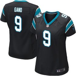 Cheap Graham Gano Panthers Women Jersey From China Black Game #9