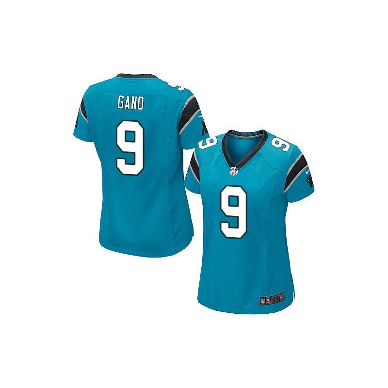 Cheap Graham Gano Panthers Women Jersey From China Blue Game #9
