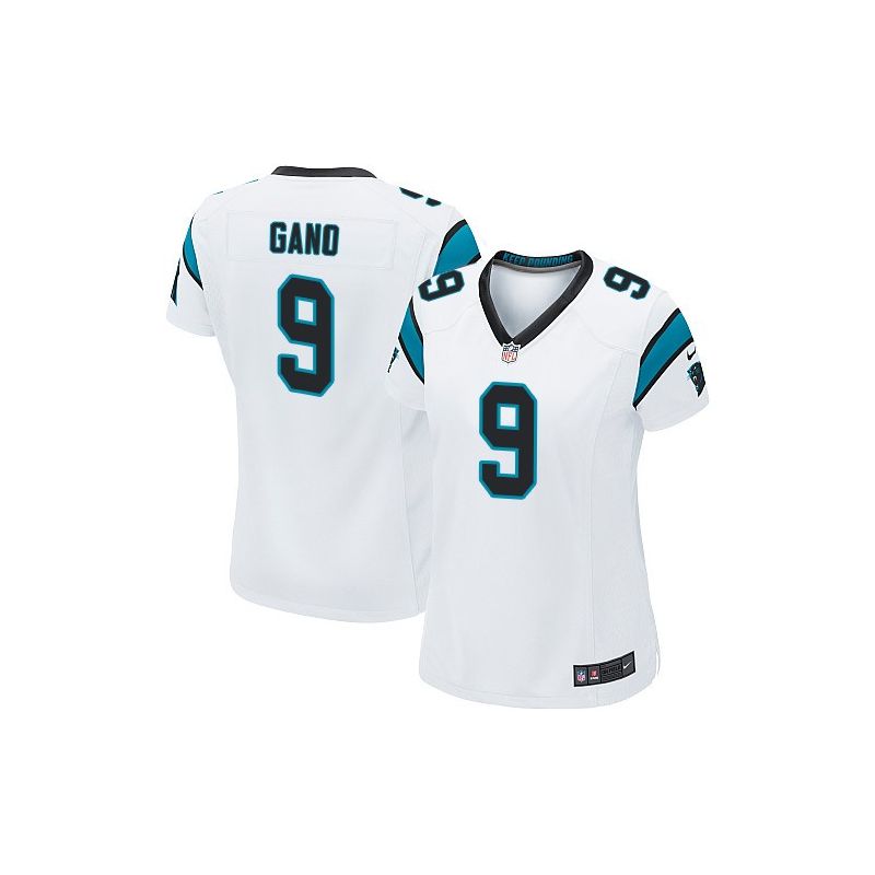 Cheap Graham Gano Panthers Women Jersey From China White Game #9