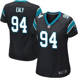 Cheap Kony Ealy Panthers Women Jersey From China Black Game #94