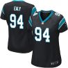 Cheap Kony Ealy Panthers Women Jersey From China Black Game #94