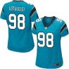 Cheap Star Lotulelei Panthers Women Jersey From China Blue Game #98