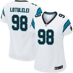 Cheap Star Lotulelei Panthers Women Jersey From China White Game #98