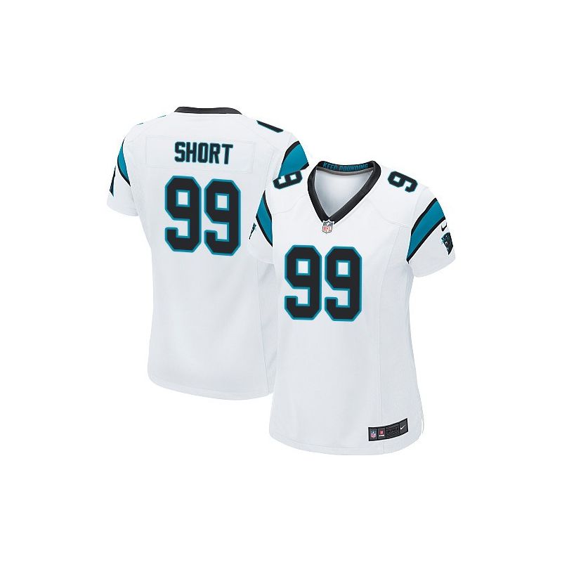 Cheap Kawann Short Panthers Women Jersey From China White Game #99
