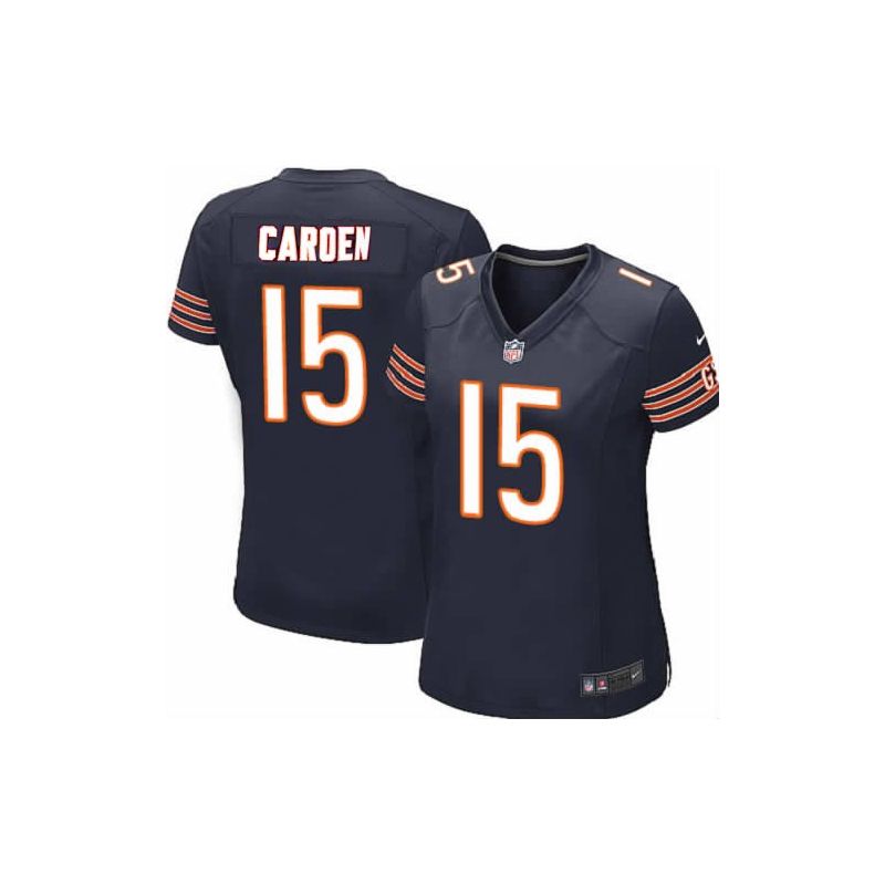 Cheap Shane Carden Bears Women Jersey From China Blue Game #15