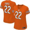 Cheap Matt Forte Bears Women Jersey From China Orange Game #22