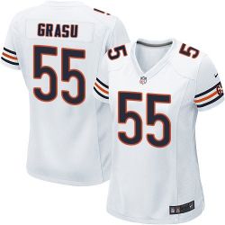 Cheap Hroniss Grasu Bears Women Jersey From China White Game #55