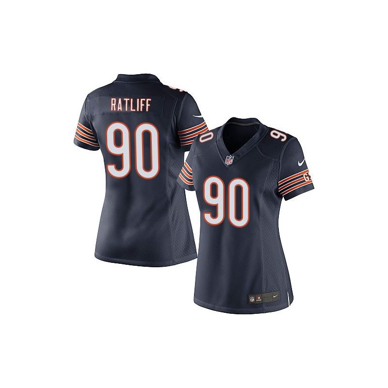 Cheap Jay Ratliff Bears Women Jersey From China Blue Game #90