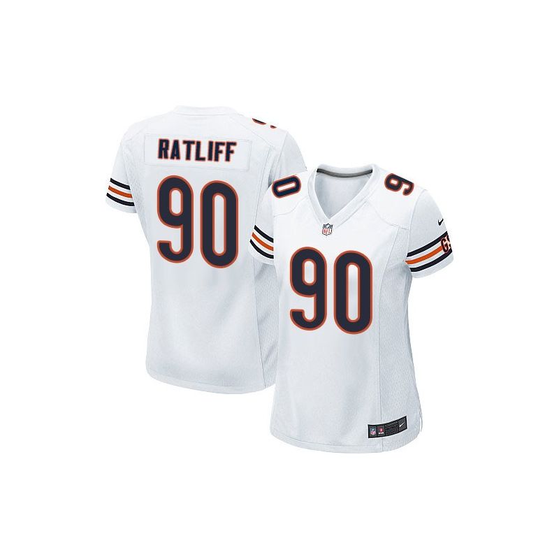 Cheap Jay Ratliff Bears Women Jersey From China White Game #90