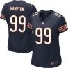 Cheap Dan Hampton Bears Women Jersey From China Blue Game #99