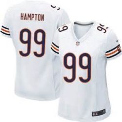 Cheap Dan Hampton Bears Women Jersey From China White Game #99