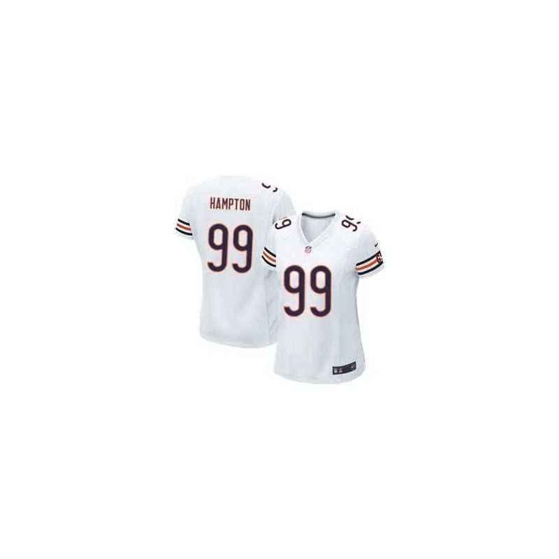 Cheap Dan Hampton Bears Women Jersey From China White Game #99