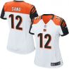 Cheap Mohamed Sanu Bengals Women Jersey From China White Game #12