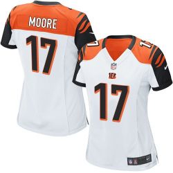 Cheap Denarius Moore Bengals Women Jersey From China White Game #17