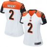 Cheap Mike Nugent Bengals Women Jersey From China White Game #2