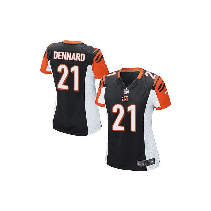 Cheap Darqueze Dennard Bengals Women Jersey From China Black Game #21