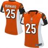 Cheap Giovani Bernard Bengals Women Jersey From China Orange Game #25